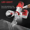 Cordless Electric Iron Scissors Brushless Metal Cutting Shear 360 Degree Pivoting Head for Milwaukee 18V Battery (No Battery)