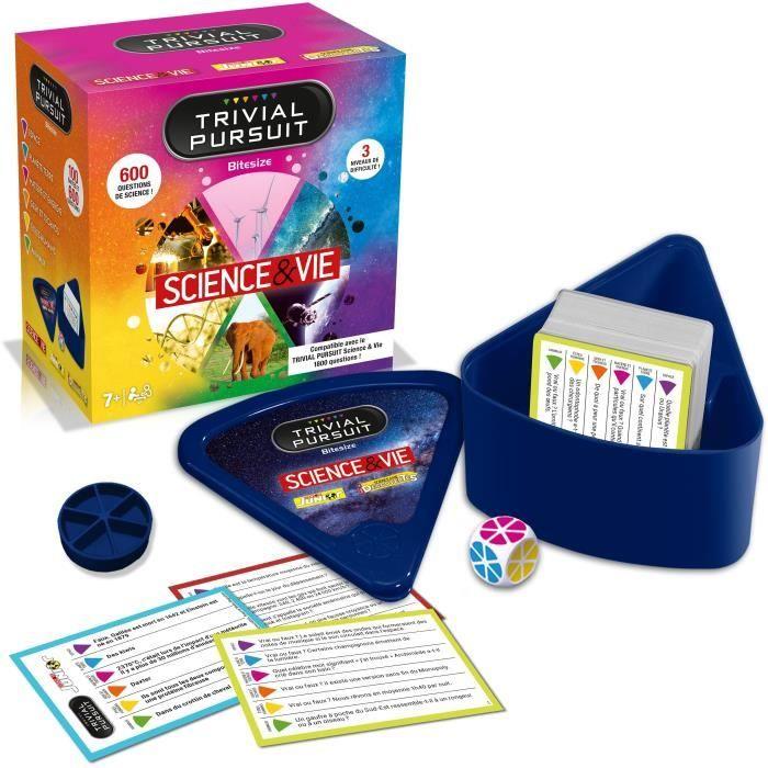 Trivial pursuit voyage science & vie - jeu de société - winning moves - trivial pursuit avec 600 questions sur la science & vie.