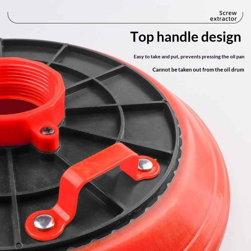 56/60mm Leakproof Grease Suction Plate Universal Fit Durable Butter Gun Oil Suction Pan for Car Truck Maintenance