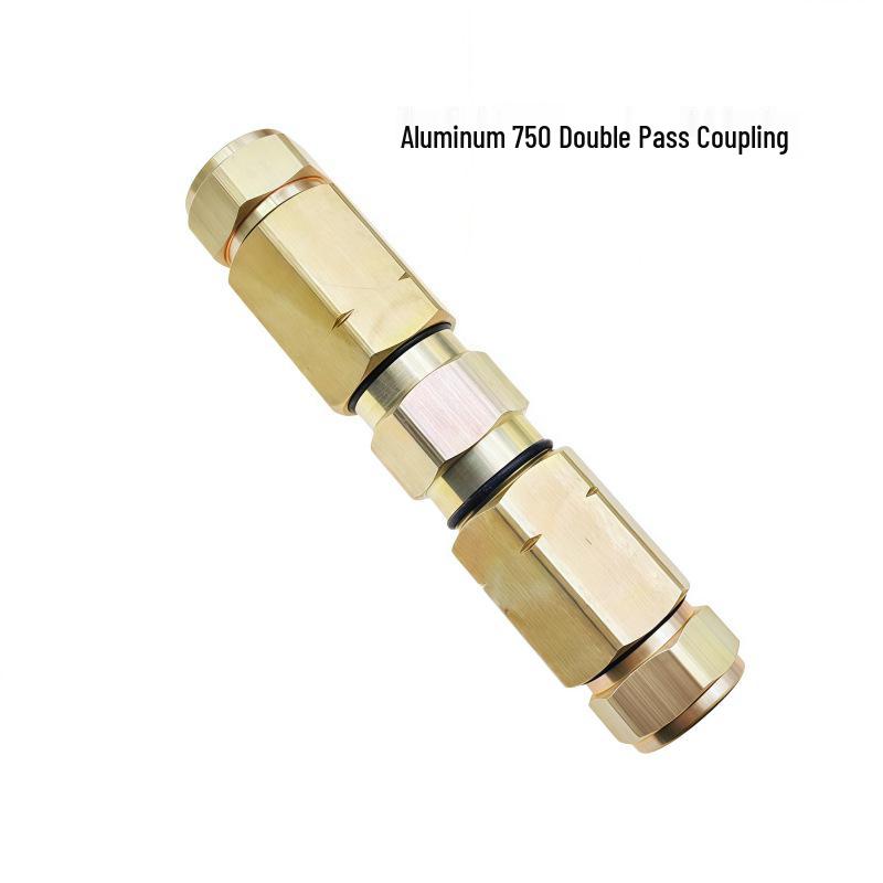 

Aluminum Wired TV 750 Coaxial Cable Dock, Double Pass Waterproof Head to Connector Extension