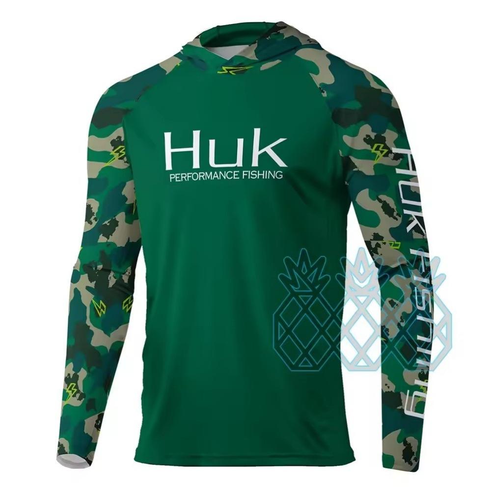 Men's and women's quick-drying clothes, sunscreen shirts, fishing suits, long-sleeved full-print T-shirts, fishing suits.