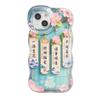 One flower chain is suitable for Apple 16 Guofeng mobile phone case iphone13promax double bracket 15 silicone 14.