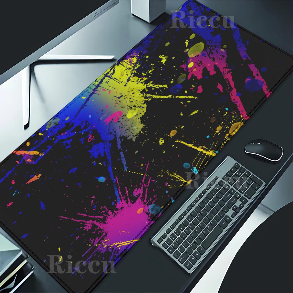 Game Mouse Pad Laptop Colorful Graffiti Keyboard Pad Computer Offices Accessories Desk Mat PC Anime Mousepad Teclado Table Mat
