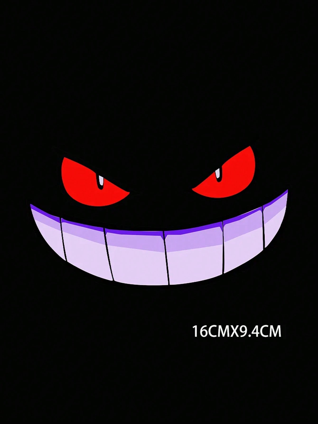 

Devil Eyes Vehicle Stickers - Humorous Waterproof Decals for Motorcycles Trucks Cars Strong Adhesion Reflective