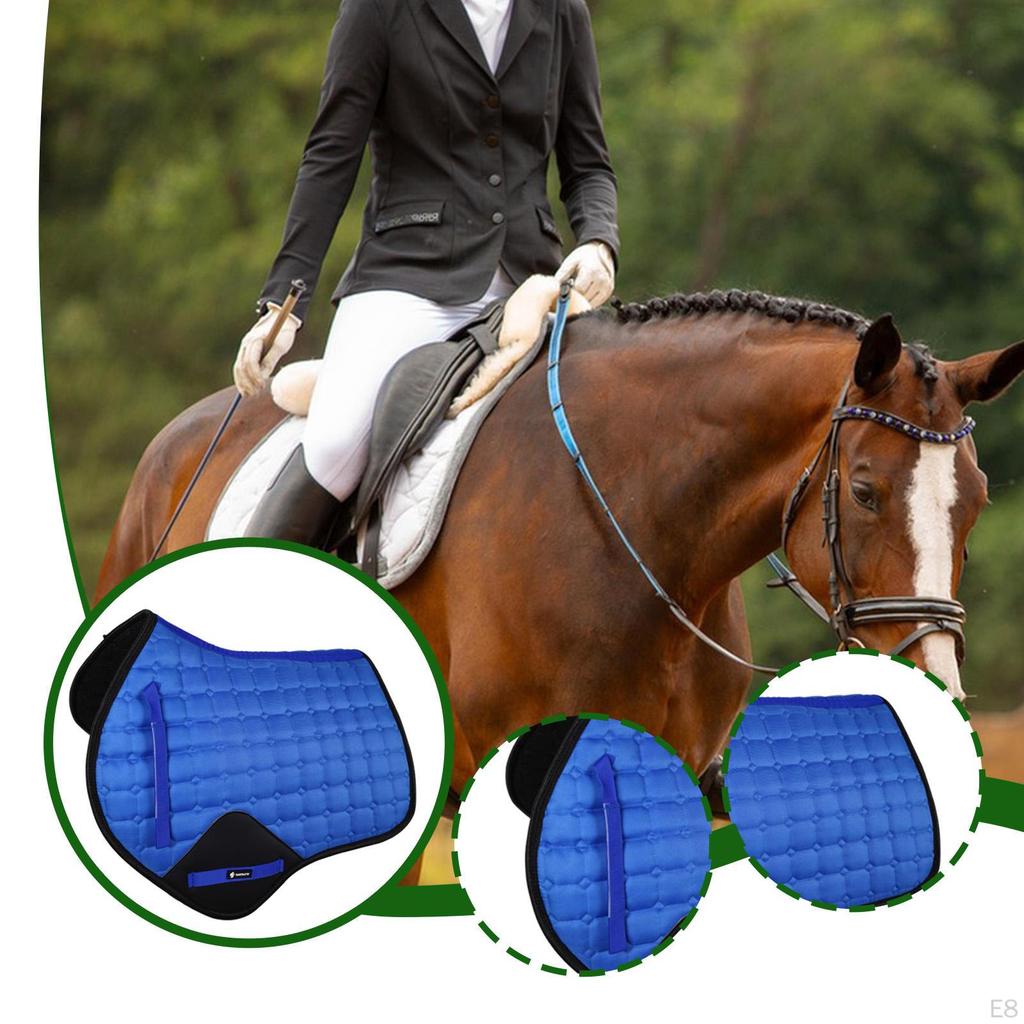 Comfortable Saddle Blanket for Riding, with Shock-absorbing Properties.
