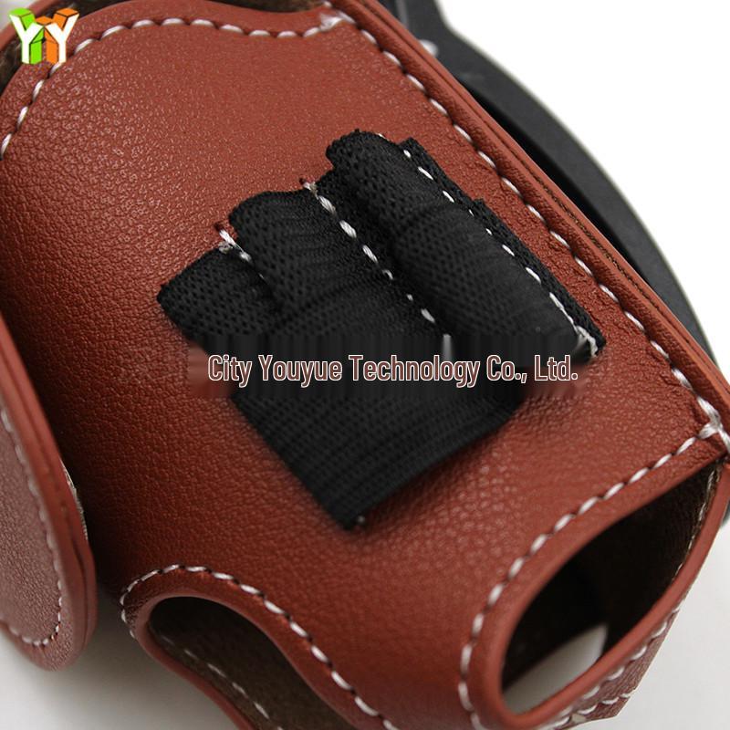 Leather Waist-Mounted Golf Ball Pouch | Outdoor Sports Storage Bag