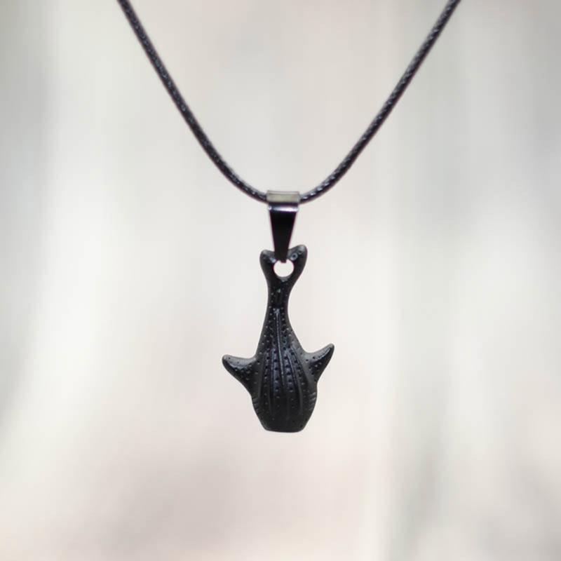 Stylish Shark Necklace for Men 60cm Featuring Dolphin and Tortoise Tail Designs Great for Beach Fashion Pieces