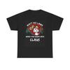 Aint No Laws With The Clause Tshirt Funny Drinking Christmas Unisex Heavy Cotton Unisex T-Shirt