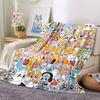 Custom Name LankyBox Theme Printed Blanket - Perfect for Couch, Bed, Travel & Outdoor Use | Machine Washable, Cozy & Durable.
