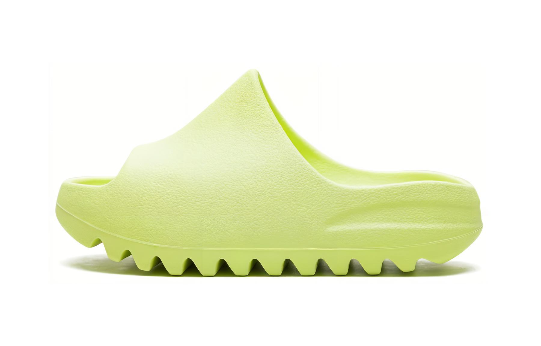 Adidas Yeezy Slide Glow Green 2022 Kids HQ4116 26.5