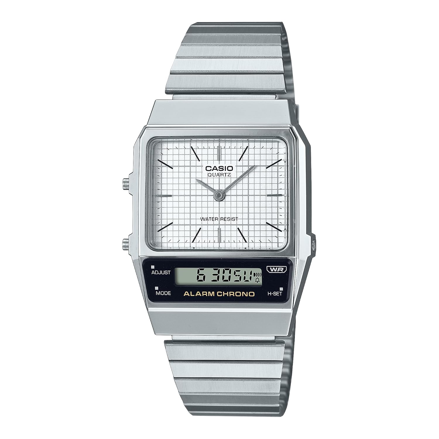 CASIO Mens Watch AQ-800E-7A White