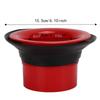 Red And Black Bass Drum Enhancer ABS + Rubber Drum Amplifier Accessory  Bass Drum Enhancement