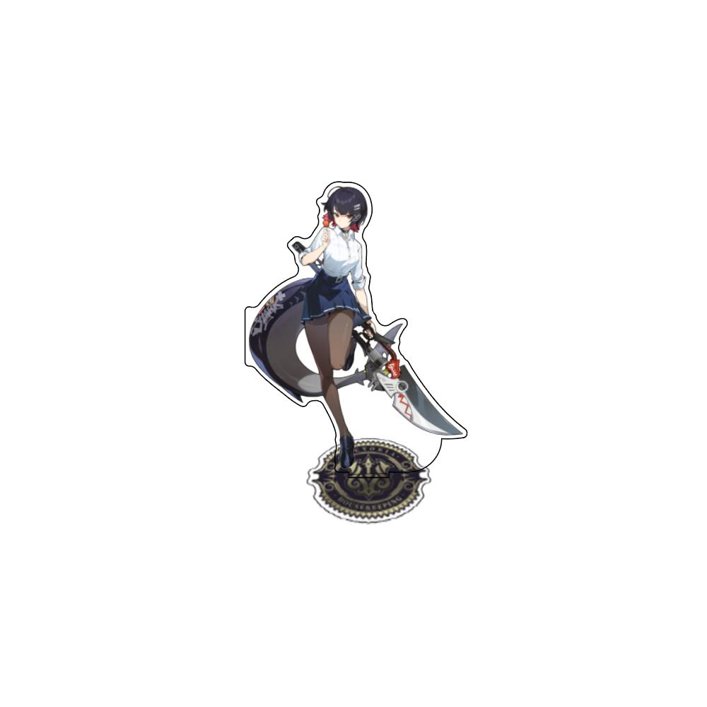 New Hot Game Zenless Zone Zero Vivian Hugo Vlad Jane Doe Von Lycaon Nicole Acrylic Stand Model Plate Desk Decor Collection