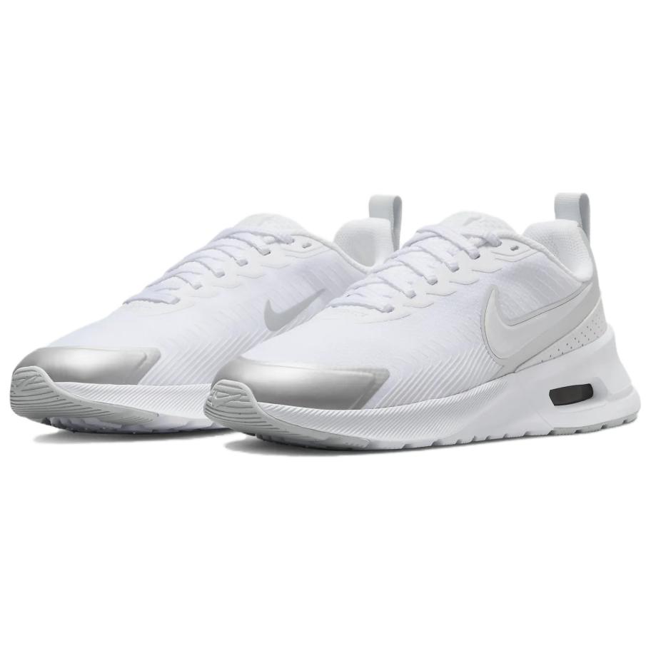 New Nike Air Max Nuaxis White Pure Platinum Metallic Silver Women's HF1233-101