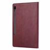 Suitable for Samsung Tab S7Plus Tablet Leather Case T970 Leather Pattern Card Wallet Holder Protective Case T505