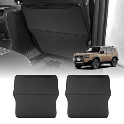 GIMUYA Kick Achterbank Rugleuninghoezen voor Toyota Nieuwe Land Cruiser 250 April 2024 Huidig Beschermende Matten voor Rugleuning met Opbergruimte Aangepaste Set van 2 Beschermers,