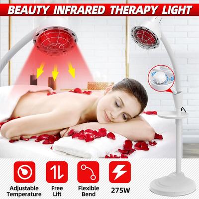 110V-240V Bodenständer Infrarot IR Temperatur Lichttherapie Wärmelampe Schmerzlinderung 275W