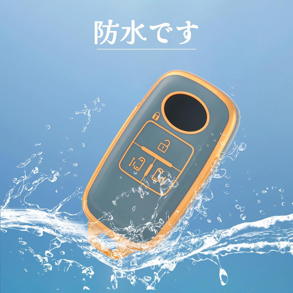 OFF WE GO Key Cover, TPU Car Key Shell Key Case, Compatible with Toyota