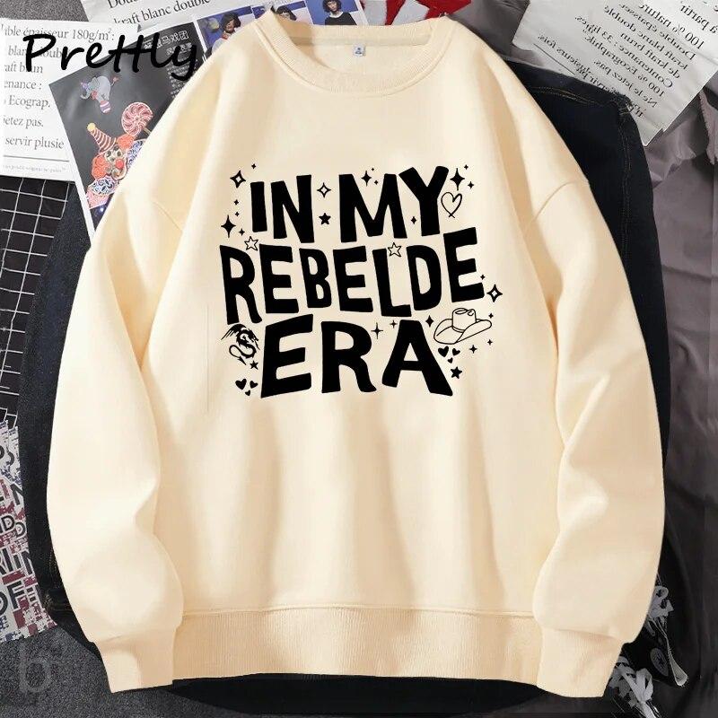 

Толстовки Rebelde 2000-х годов Escuchaba RBD 2023 Tour Толстовка Un Verano Sin Ti Толстовки с рисунком Concert Soy Rebelde Tour Latina Unisex