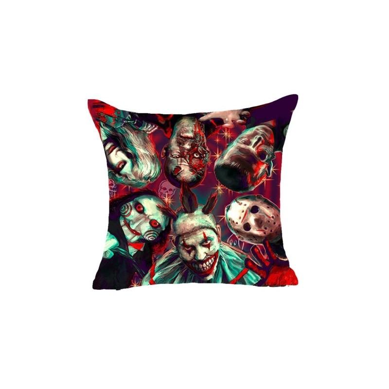 Chucky Good Guy Doll Horror Movie Design Cushion Pillow Case Cover In Vibrant Colors