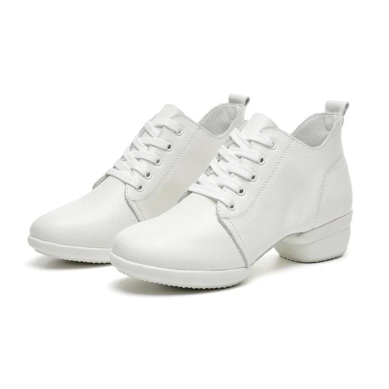 Women Modern Jazz Hip Hop Dance Shoes Trendy Athletic Sneaker Woman Sandals Comfy Running Girl Leather Shoes