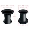 2PCS Speaker Port Tube Bass Vent Ventilation Connector Quality Plastic Bass Reflex Tube for DIY Speaker Project Upgrades