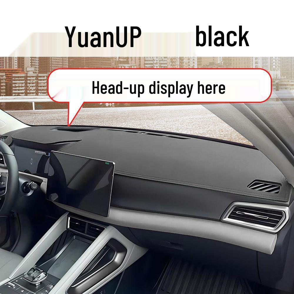 BYD Yuan UP Dashboard Sunshade: Anti-Sun, Decorative Interior Pad.