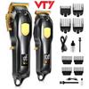 Electric Hair Clipper with Steel Blades & Digital Display – Rechargeable 808 Model for Cross-Border Salon & Home Use