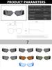 Retro Geometry Sunglasses Women Luxury Small Square Sun Glasses UV400 Ladies Men New 2000'S Fashion Y2k Punk Eyewear Shades
