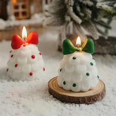 Niedlicher Simulations-Weihnachtsbaum Aromatherapie-Kerzen Handgefertigter Duft Mädchen Kreative Dekoration Ornamente Weihnachtsgeschenke