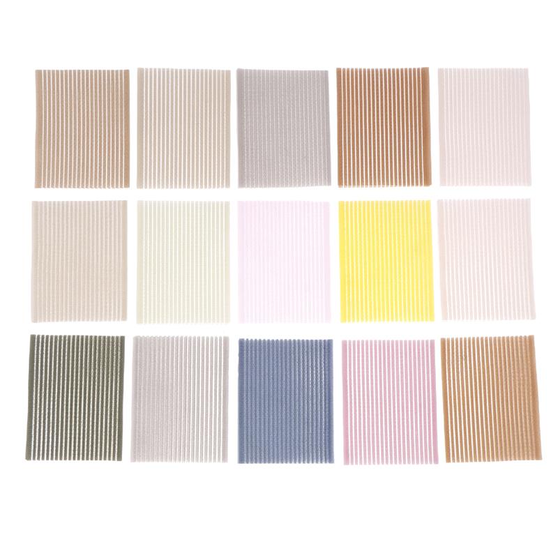 10Pcs Novel Front Hair Fringe  Stabilizer Makeup Sticker Pad Patch Pastel Clip Bangs Magic Tape Fringe Girls Gifts
