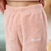 Set di vestiti termici casual per bambini e ragazze, set di vestiti termici a maniche lunghe, girocollo, tinta unita, con pantaloni