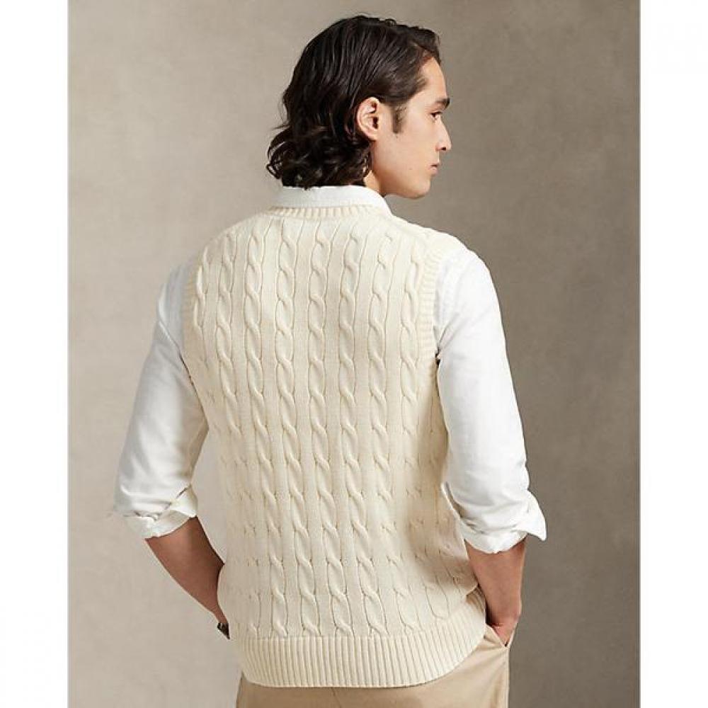 Polo Ralph Lauren Men S Cable Knit Cotton Sweater veSt mnpoSwe1cm20136101