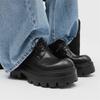 Leather Shoes Men's Business Dress Big Head High Sense British Style Thick Sole Height Wedding Groom Derby Shoes G035-J