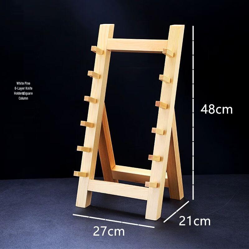 Japanese Style Wooden Knife Rack