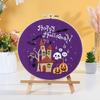 Embroidery Stitches Practice Embroidery Kits for Beginner with Halloween Pattern