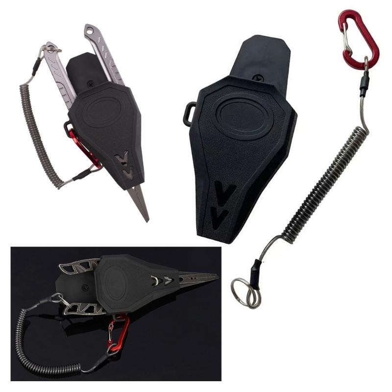 Fishing Pliers Holder Sheath With Belt Clip For Waist Attachment Tool Light Weight Design Fishing Tool Pliers Pouches