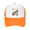 Proud Grandpa Established  Celeb Mesh Baseball Cap Casual Hat Outdoor  For Womens Unisex FeUnisex