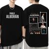 Sångare Pablo Alboran Clickbait Albumomslag T-shirts Herrkläder Harajuku Hip Hop Street T-shirt Vardaglig Komfort Lös T-shirt