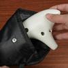 12 Hole Ceramic Ocarina Musical Device Smooth Surfaces Balanced Tone Output for Aspiring Musicians and Collectors