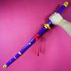 40inch Roronoa Zoro Katana Anime Sword Cosplay Prop Ninja Knife Blade Zoro Real Size Japonesa Katana Original Samurai Sabre Toys