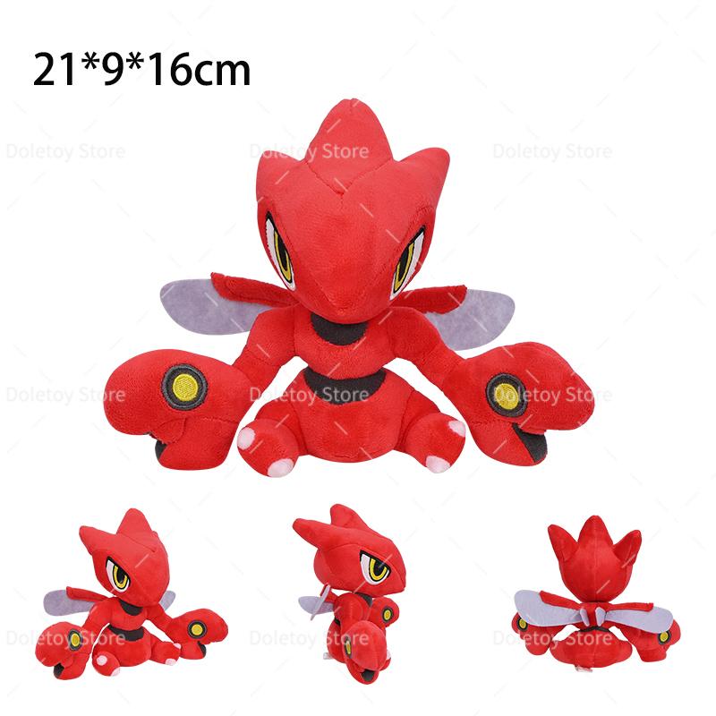 Hot Pokemon Plush Toy Shiny Mega Lucario Alolan Vulpix Togepi Plush Toy Cartoon Vileplume Beedrill Peluche Dolls Kids Gift