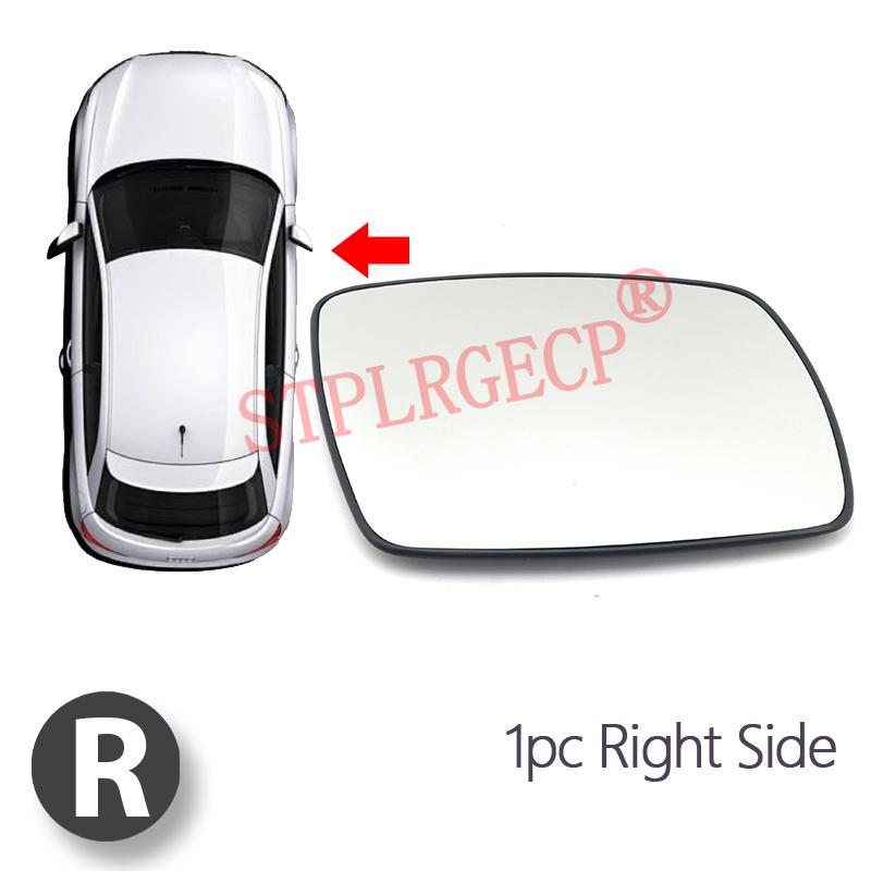 1 PC Door Wing Mirror Glass Heated Left Right Side Car-styling Rearview Mirror Heating for Dodge Journey Fiat Freemont 2009-