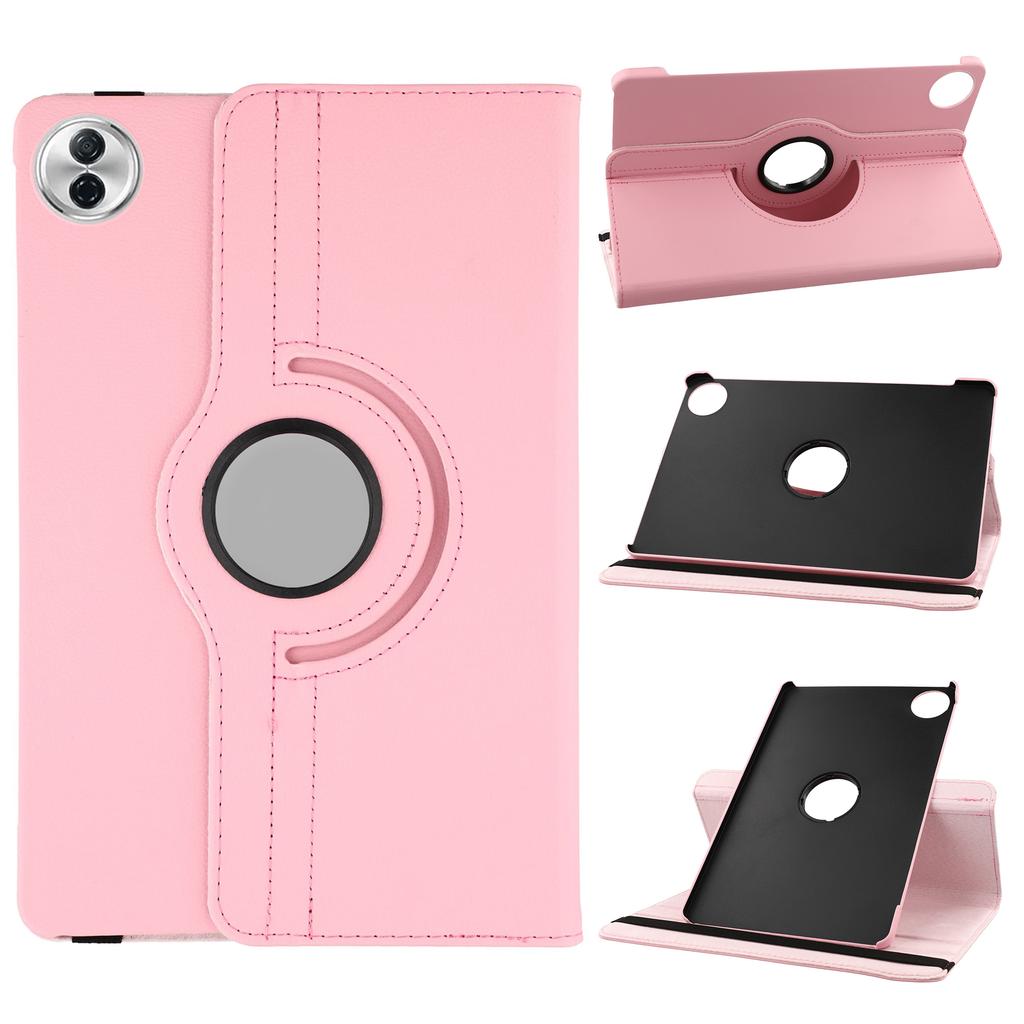For Honor Pad 10 Case Rotating Stand PU Leather+PC Tablet Cover with Elastic Band
