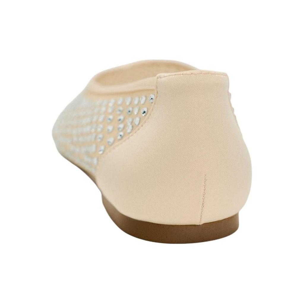 Zara Ballet Style Casual Flats With Bright Details Women Flats Brown 13538310098