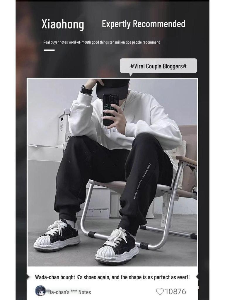 Mihara Yasuhiro Trendy japonské plátěné skate boty pro muže