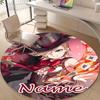 Personalized Genshin Impact Round Chair Office Rug - Perfect for Mat, Office Chair & More - Ideal Gift for Birthdays and Holidays