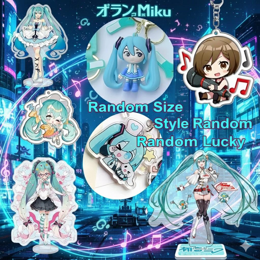 Hatsune Miku Pencil Case Cute Anime Cosplay Large Capacity Stationery Bag For School Student Multi Layer Makeup Storage Pouch