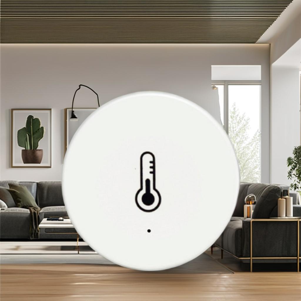 ZigBee Smart Home Digital Temperature Sensor Hygrometer Gauge Alexa & Google Compatible Thermometer WiFi 3.0 Wireless Standard