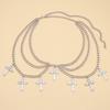 Waist Chain Hot Pants Multilayered Chain Sexy Metallic Cross for Party/Club for Banquet Costume Jewelry Waist Belt